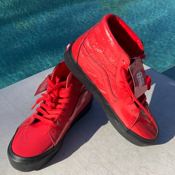 Vans x David Bowie Ziggy Stardust Sk8-Hi Platform 2s Size 9.5 - Picture 2 of 16